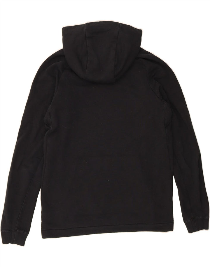 NIKE Mens Hoodie Jumper Medium Black Cotton Vintage Nike and Second-Hand Nike from Messina Hembry 