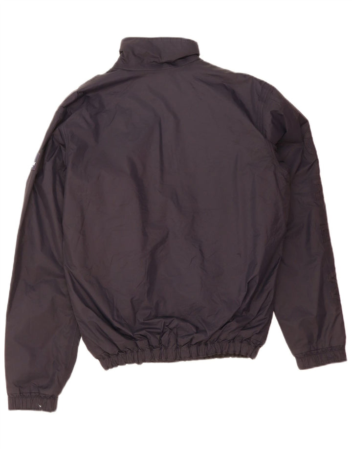 Murphy & Nye Mens Windbreaker Jacket UK 40 Large Navy Blue Colourblock