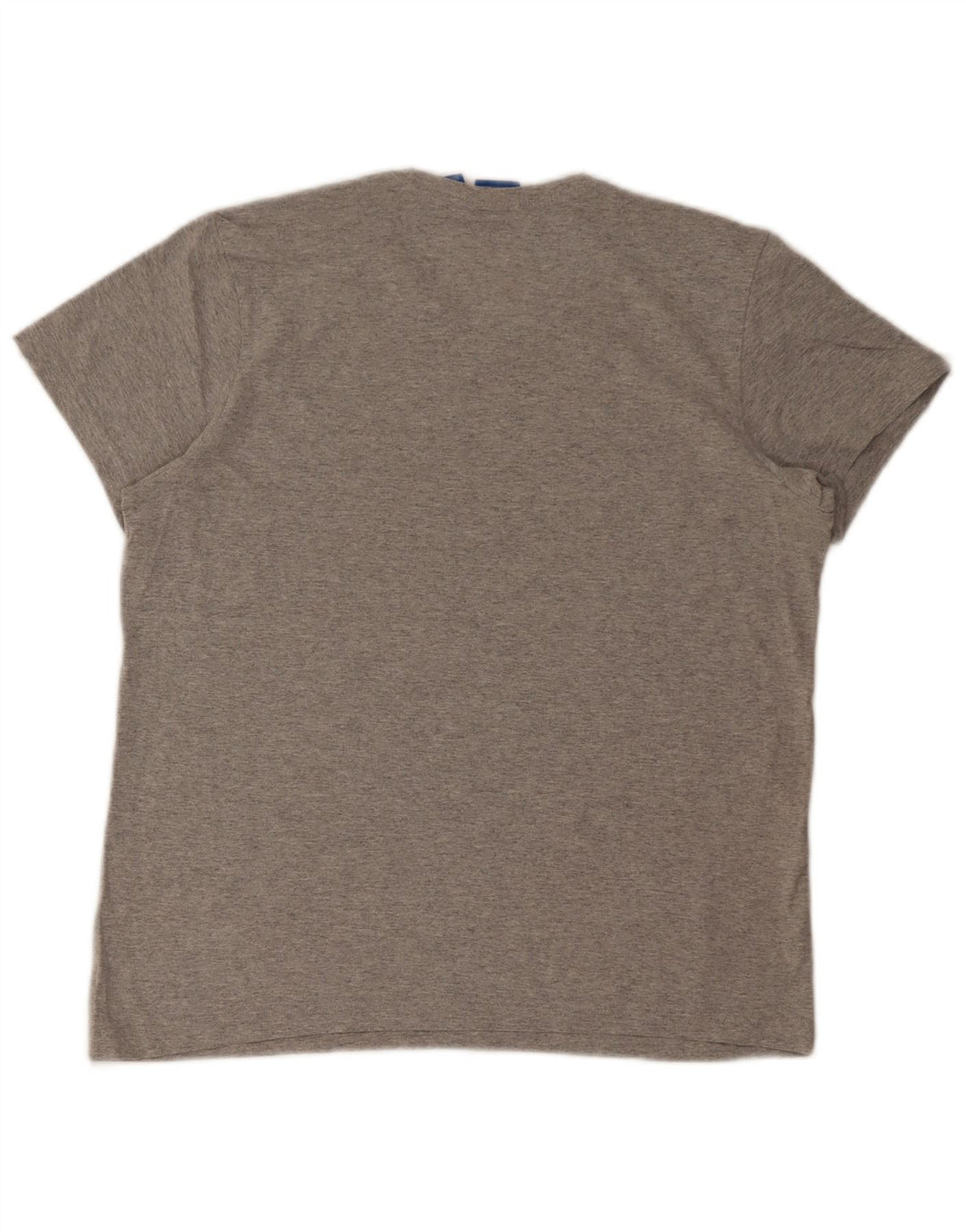 Adidas Mens Graphic T-Shirt Top Medium Grey Cotton