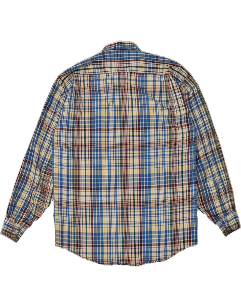 VINTAGE Mens Shirt Large Blue Check | Vintage Vintage | Thrift | Second-Hand Vintage | Used Clothing | Messina Hembry 