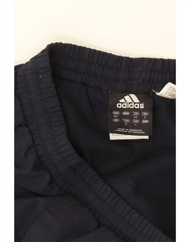 Adidas Mens Sport Shorts Medium Navy Blue Colourblock Polyester
