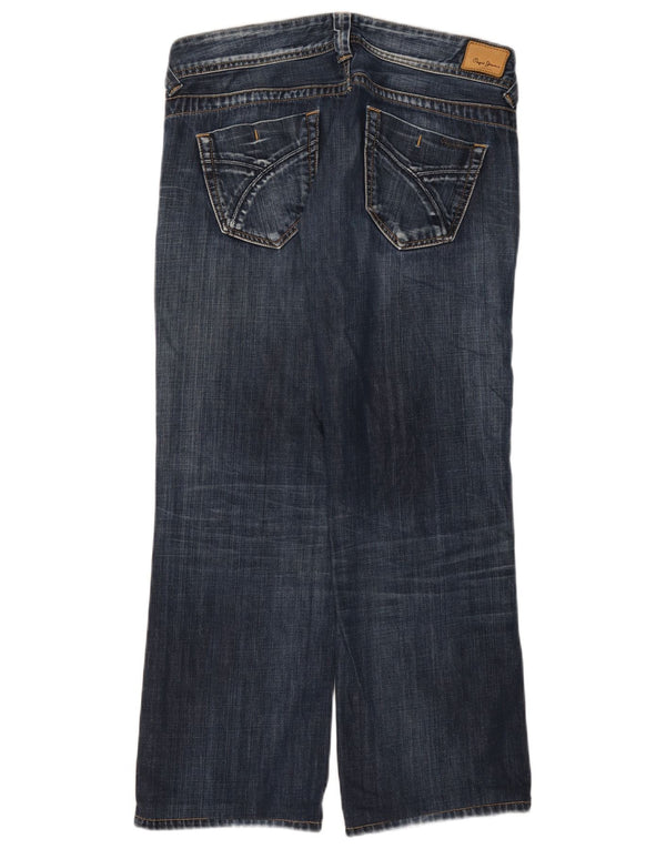 PEPE Jeans Womens Loose W31 L34 Blue Cotton