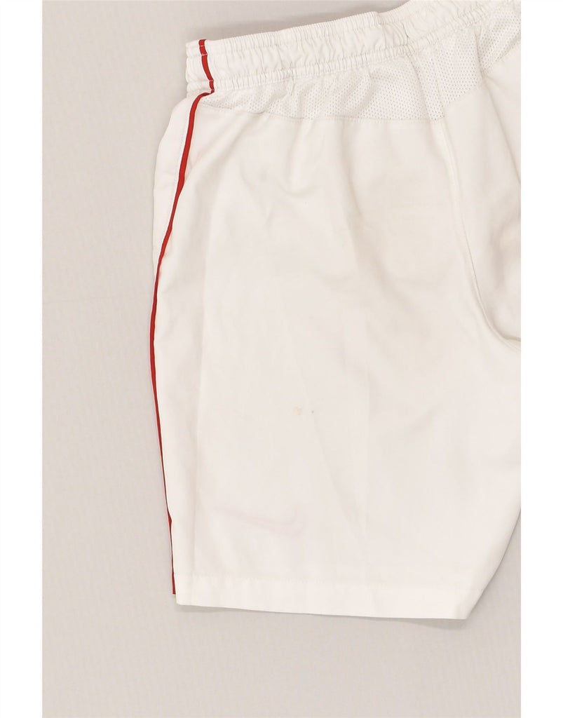 NIKE Boys Dri Fit Sport Shorts 10-11 Years Medium  White Polyester | Vintage Nike | Thrift | Second-Hand Nike | Used Clothing | Messina Hembry 