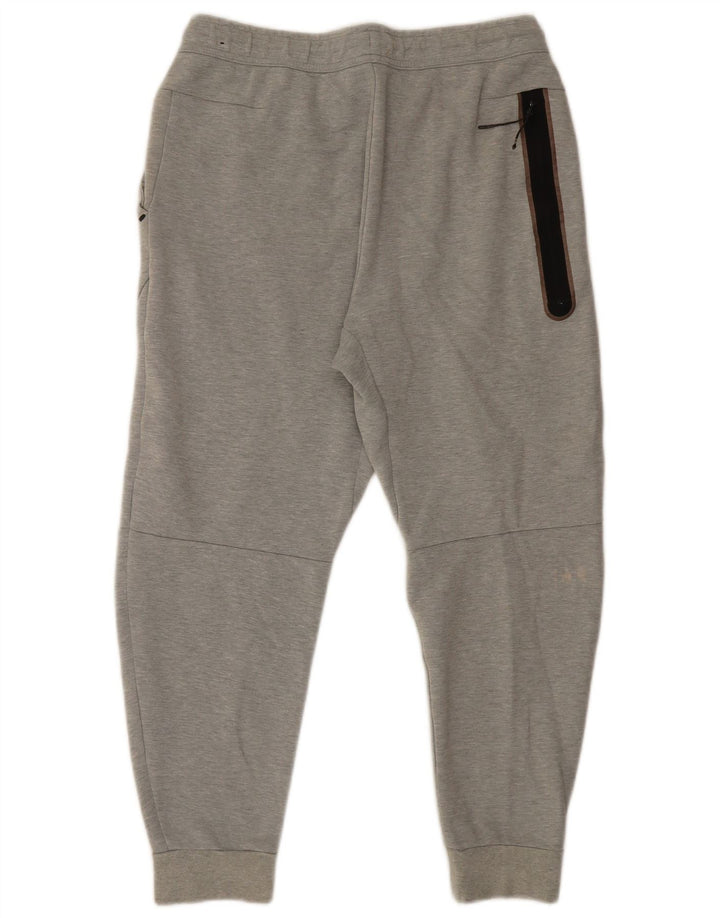 Nike Mens Tracksuit Trousers Joggers Medium  Grey Cotton