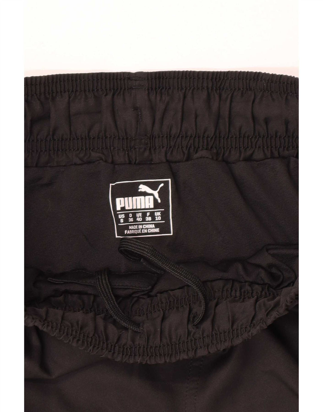 Puma Womens Sport Shorts UK 10 Small Black