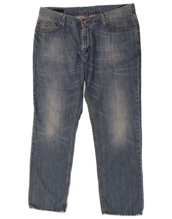 Tommy Hilfiger Mens Straight Jeans W40 L31 Blue Cotton