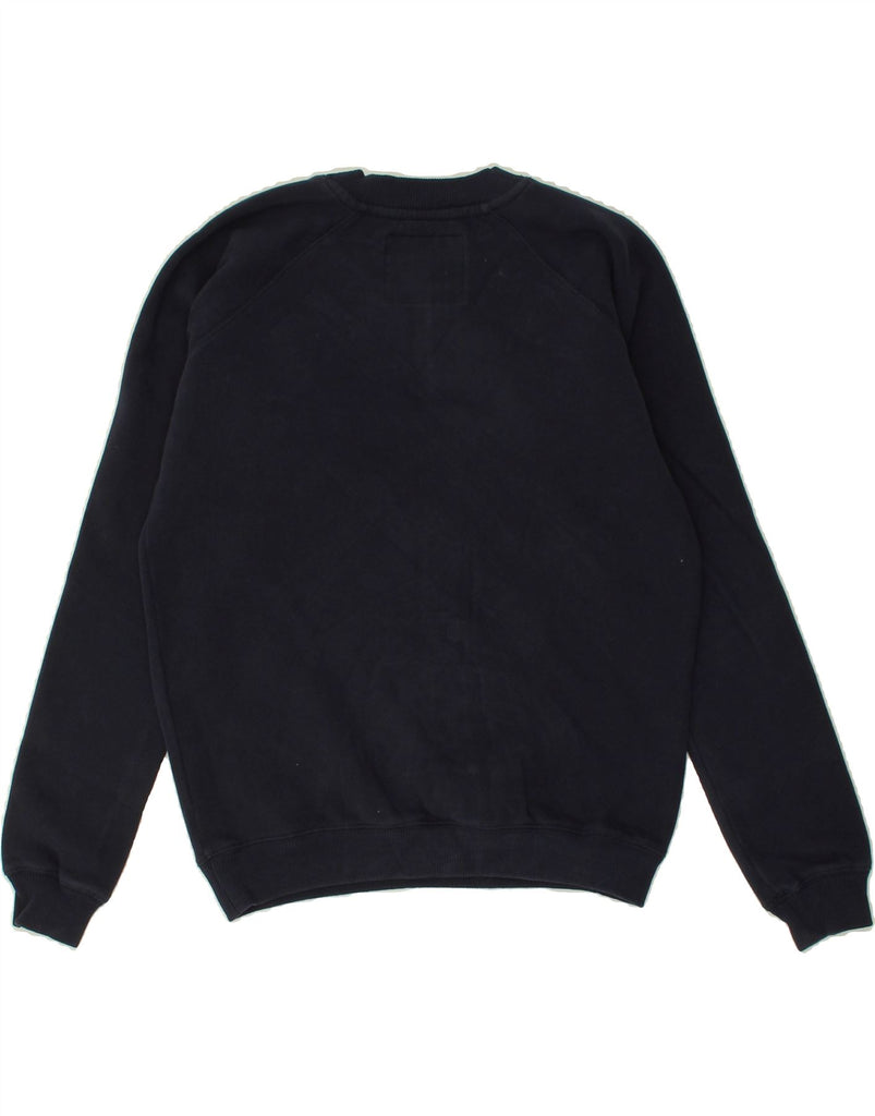 JACK WILLS Womens Oversized Sweatshirt Jumper UK 6 XS Navy Blue Cotton | Vintage Jack Wills | Thrift | Second-Hand Jack Wills | Used Clothing | Messina Hembry 