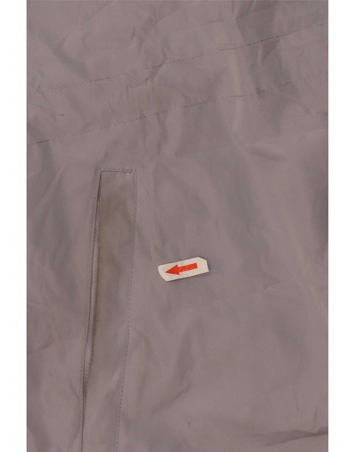 Marks & Spencer Womens Hooded Oversized Windbreaker Jacket UK 18 XL Grey