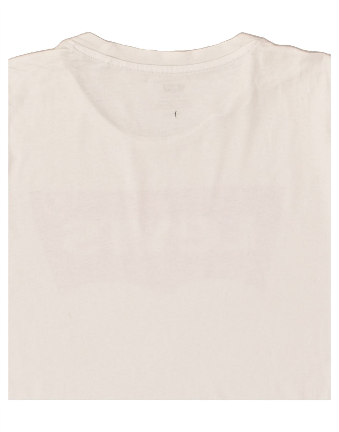 LEVI'S Womens Graphic T-Shirt Top UK 6 XS Off White Cotton | Vintage Levi's | Thrift | Second-Hand Levi's | Used Clothing | Messina Hembry 