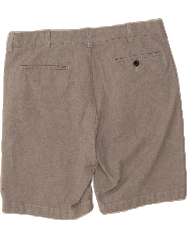 J. CREW Mens Chino Shorts W34 Large Grey Cotton Vintage J. Crew and Second-Hand J. Crew from Messina Hembry 