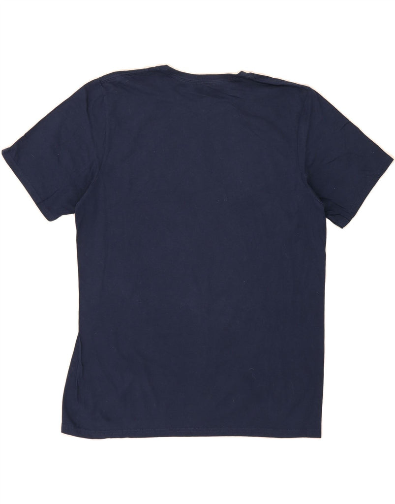 RUSSELL ATHLETIC Mens T-Shirt Top Large Navy Blue Cotton Vintage Russell Athletic and Second-Hand Russell Athletic from Messina Hembry 