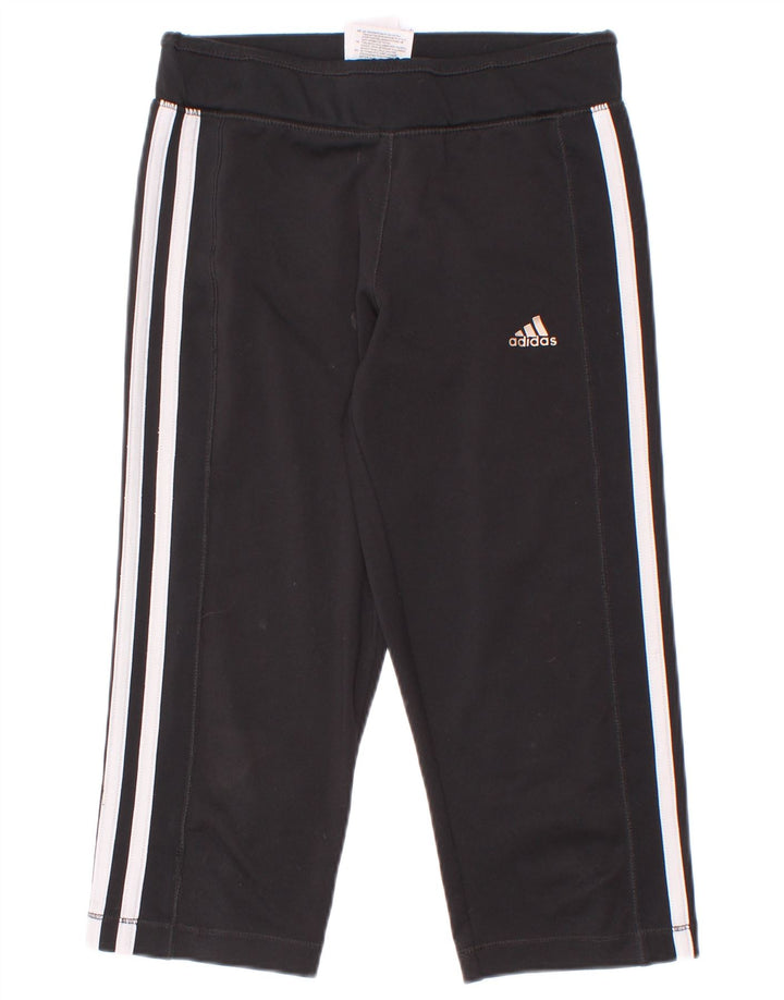 ADIDAS Girls Leggings 9-10 Years  Black Polyester