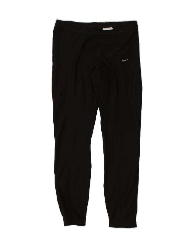 NIKE Womens Tracksuit Trousers UK 12 Medium Black Polyester Vintage Nike and Second-Hand Nike from Messina Hembry 