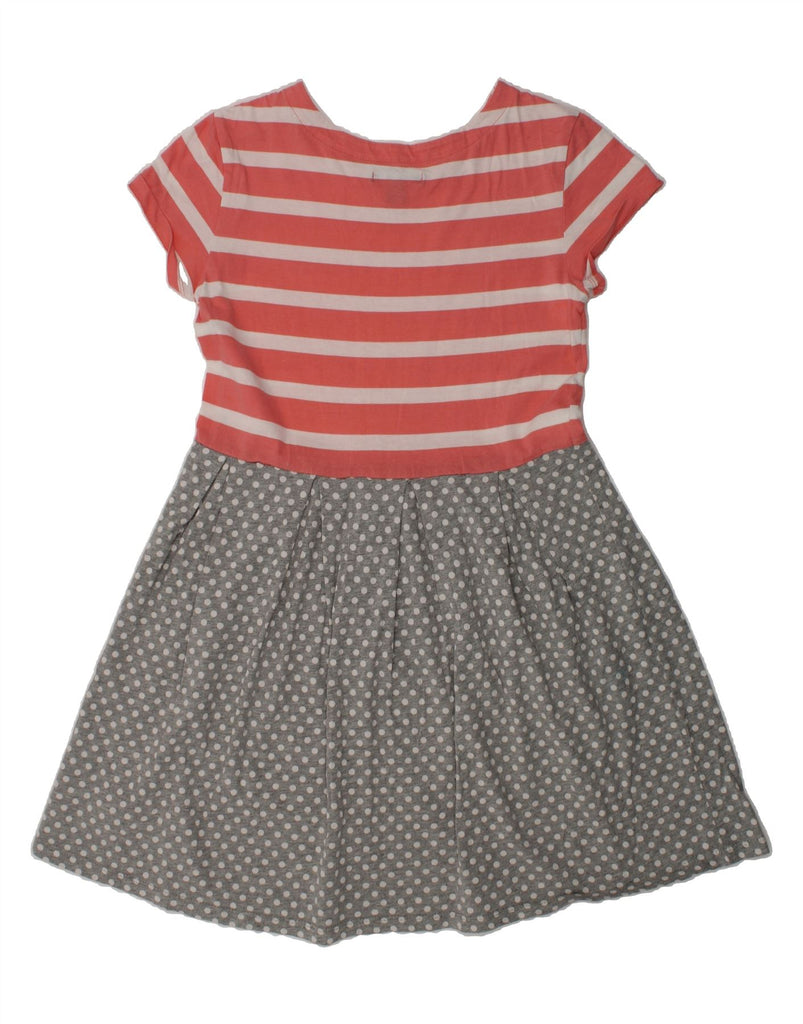 GAP Girls Basic Dress 9-10 Years Large  Orange Striped Cotton | Vintage Gap | Thrift | Second-Hand Gap | Used Clothing | Messina Hembry 