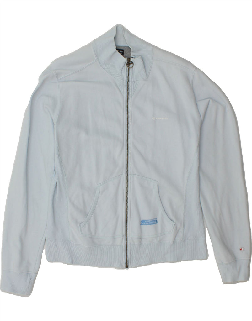 CHAMPION Womens Tracksuit Top Jacket UK 18 XL Blue Cotton Vintage Champion and Second-Hand Champion from Messina Hembry 