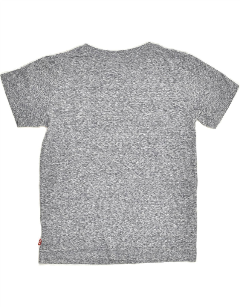 LEVI'S Boys Graphic T-Shirt Top 10-11 Years Medium Grey Flecked Cotton | Vintage Levi's | Thrift | Second-Hand Levi's | Used Clothing | Messina Hembry 