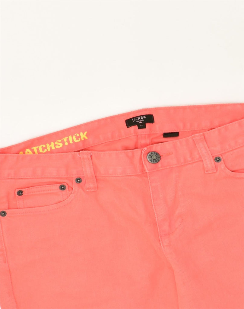 J. CREW Womens Matchstick Slim Jeans W31 L31  Pink Cotton | Vintage J. Crew | Thrift | Second-Hand J. Crew | Used Clothing | Messina Hembry 