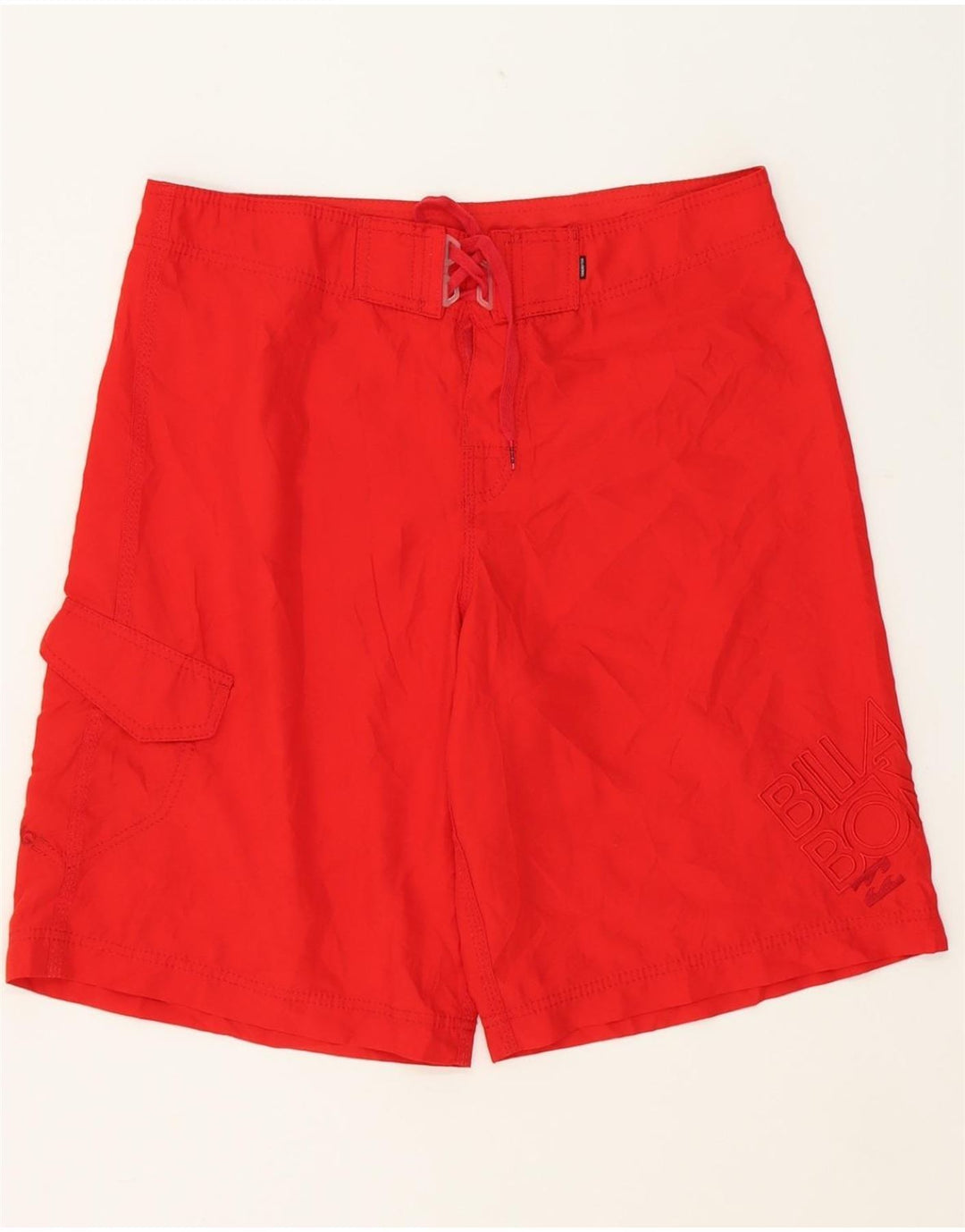 BILLABONG Mens Swimming Shorts Large  Red Polyester Vintage Billabong and Second-Hand Billabong from Messina Hembry 