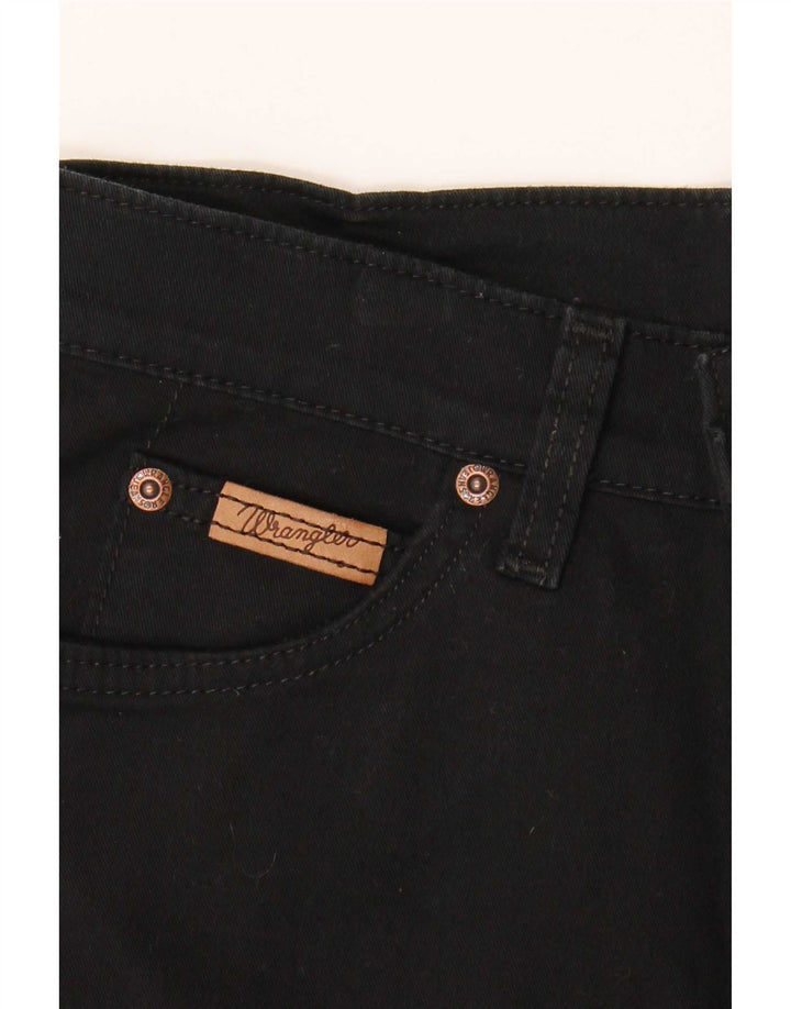 Wrangler Womens Straight Jeans W26 L32 Black