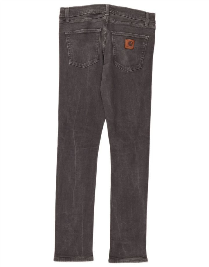 Carhartt Womens Slim Jeans W32 L34 Grey Cotton