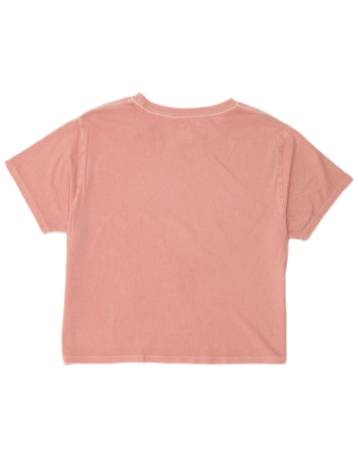 Levi's Womens Oversized Graphic T-Shirt Top UK 10 Small Pink