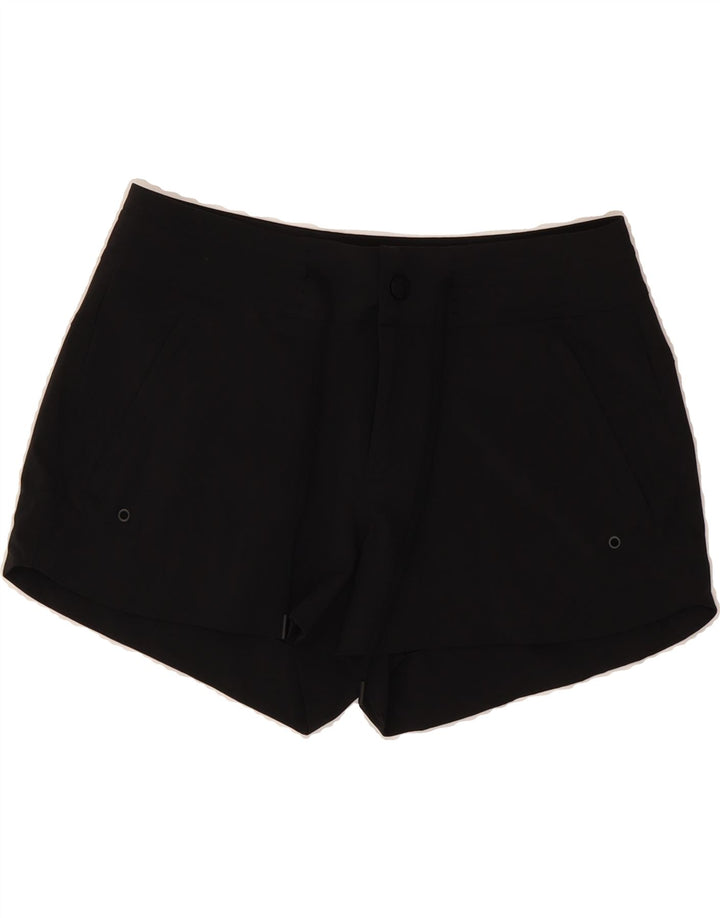 ATHLETA Womens Chino Shorts US 6 Medium W30 Black Polyester Vintage Athleta and Second-Hand Athleta from Messina Hembry 