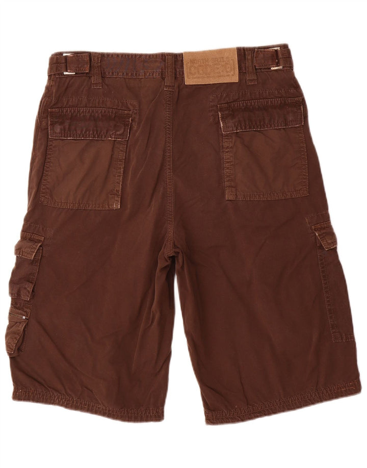 North Sails Mens Cargo Shorts IT 54 2XL W32  Brown Cotton
