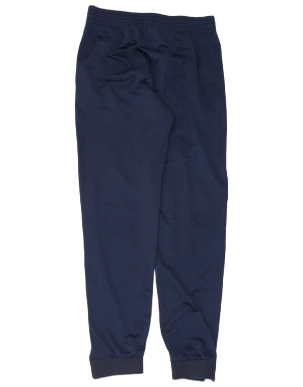 Asics Mens Tracksuit Trousers Joggers XL  Navy Blue Polyester