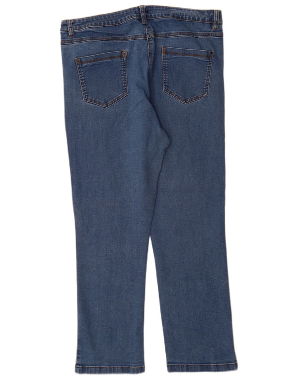 Cos Womens Straight Jeans UK 18 XL W36 L29 Blue Cotton