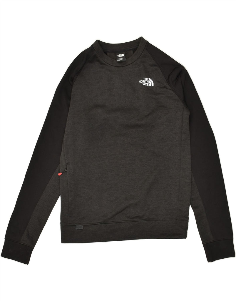 THE NORTH FACE Mens Sweatshirt Jumper Small Black Polyester | Vintage The North Face | Thrift | Second-Hand The North Face | Used Clothing | Messina Hembry 