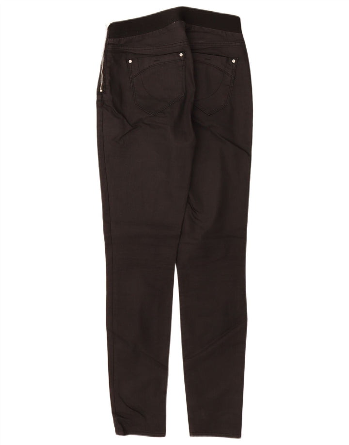 KAREN MILLEN Womens Jegging Trousers UK 8 Small W26 L29 Black