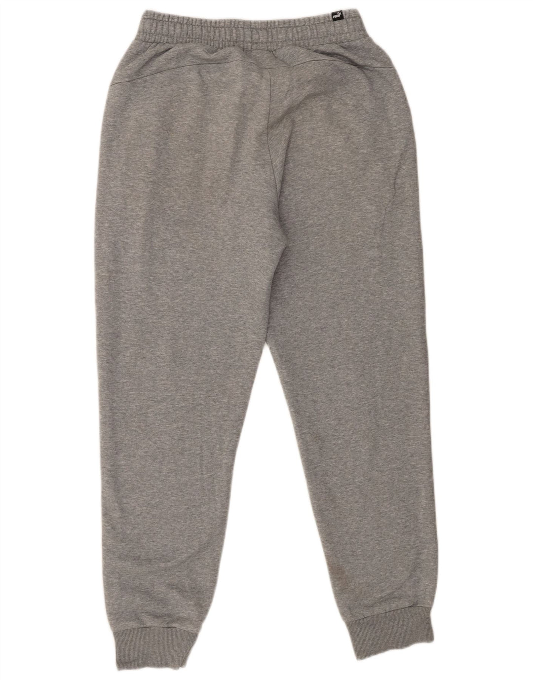 Puma Mens Tracksuit Trousers Joggers Medium  Grey Flecked Cotton