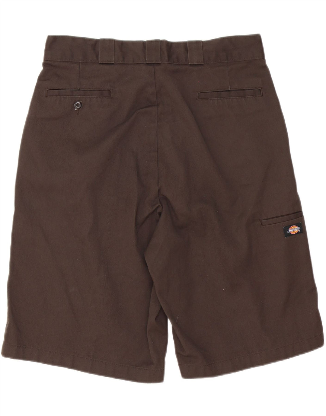 DICKIES Mens Loose Fit Chino Shorts W36 Large Brown Polyester