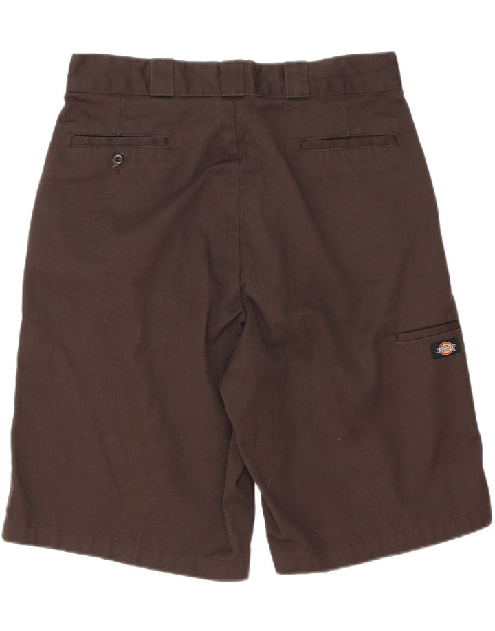 DICKIES Mens Loose Fit Chino Shorts W36 Large Brown Polyester