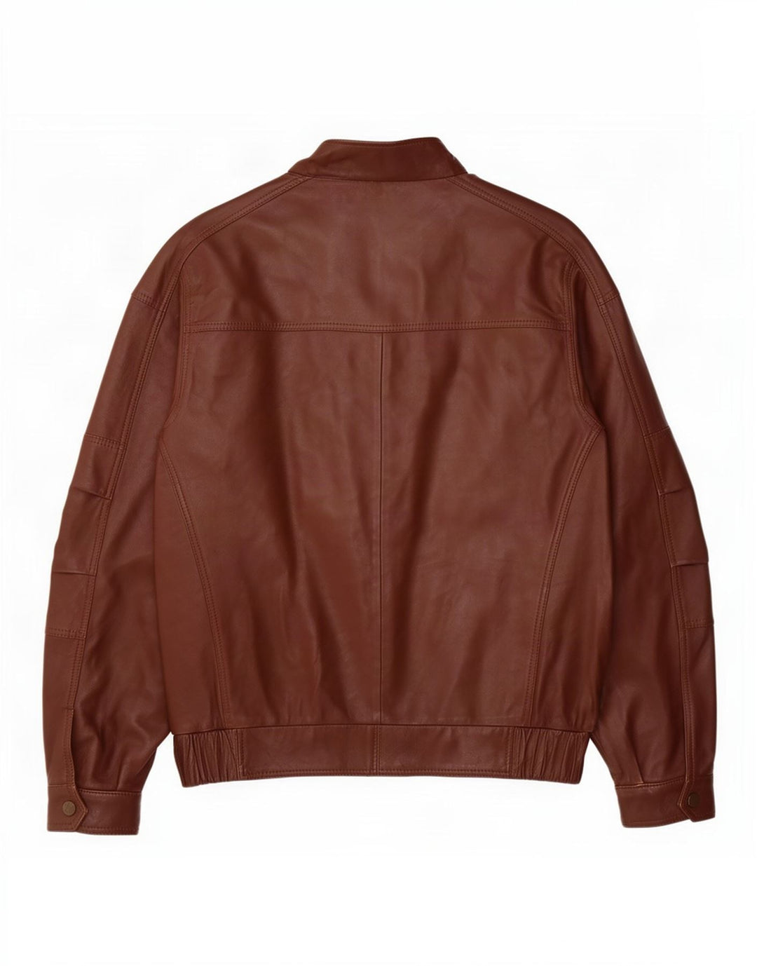 Vintage Mens Leather Jacket UK 40 Large Brown