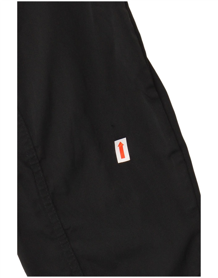 ZARA Womens Hooded Oversized Parka Jacket UK 10 Small Black