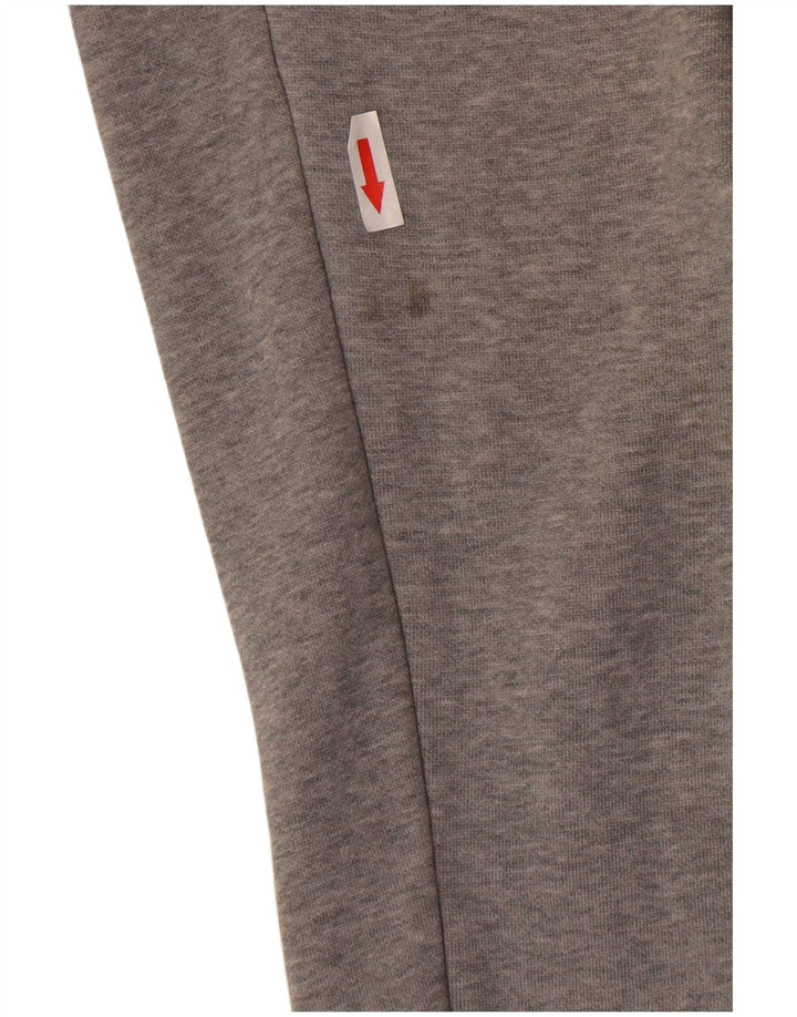 Puma Mens Tracksuit Trousers Joggers Small  Grey Flecked Cotton
