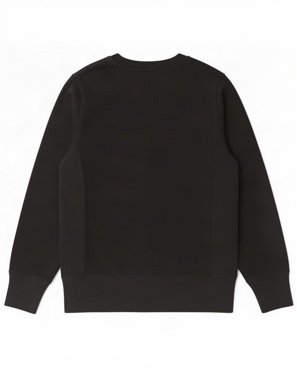 Champion Womens Reverse Weave Sweatshirt Jumper UK 10 Small Black Cotton