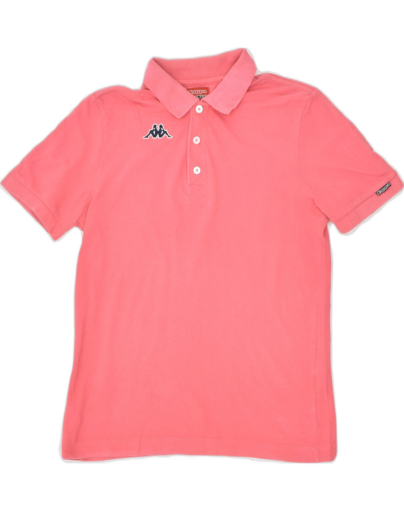 KAPPA Mens Polo Shirt Small Pink Cotton | Vintage | Thrift | Second-Hand | Used Clothing | Messina Hembry 