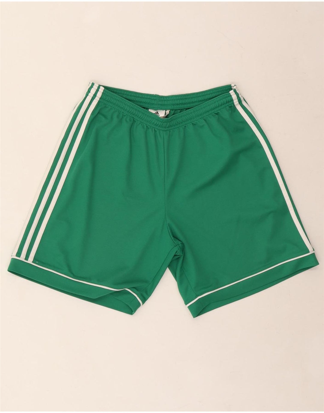 ADIDAS Mens Climalite Sport Shorts Medium Green Polyester