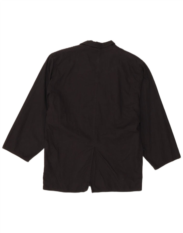 Anne Marie Beretta Womens Oversized Blazer Jacket IT 36 XS Black