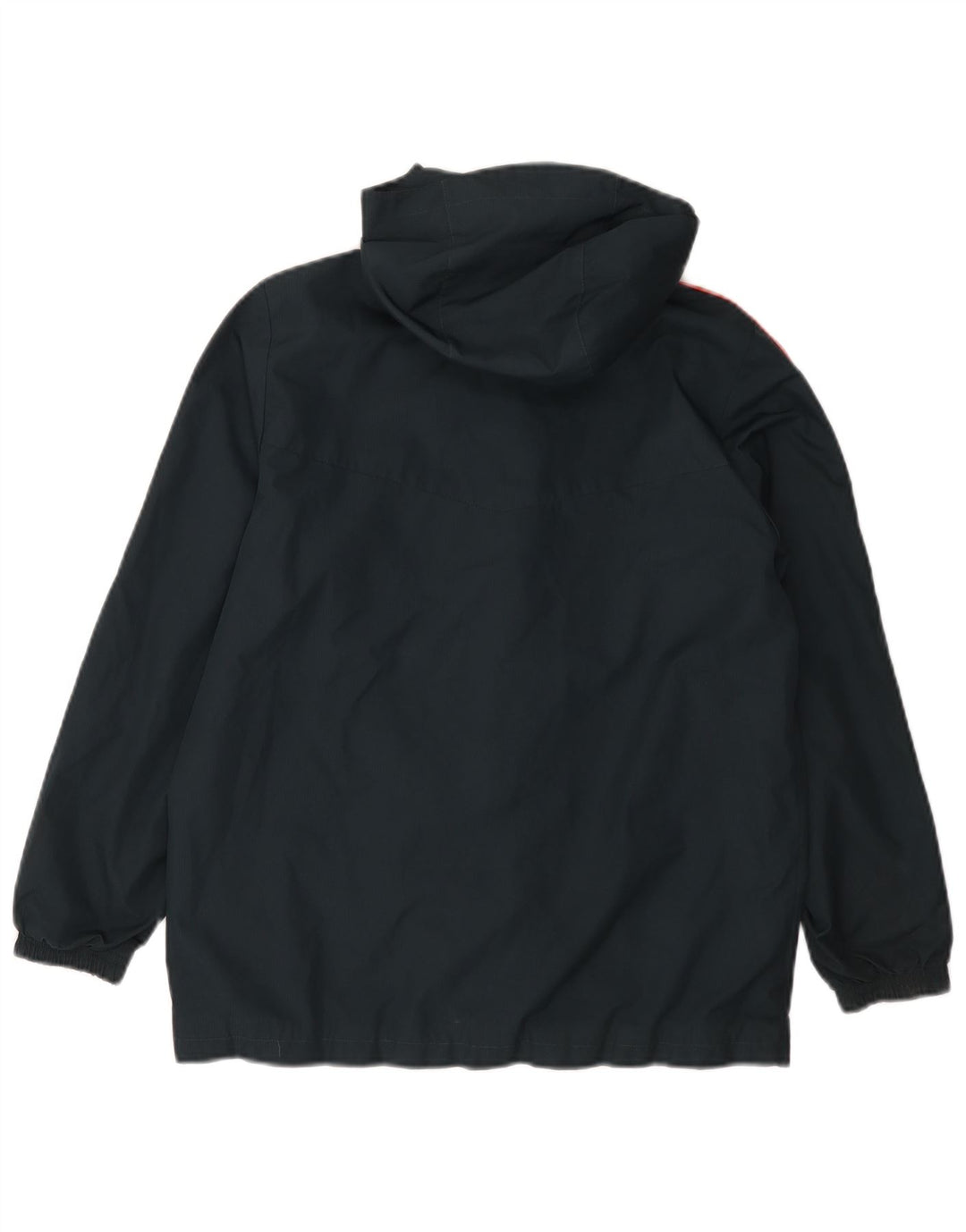 ADIDAS Boys Munster Rugby Hooded Tracksuit Top Jacket 11-12 Years Black