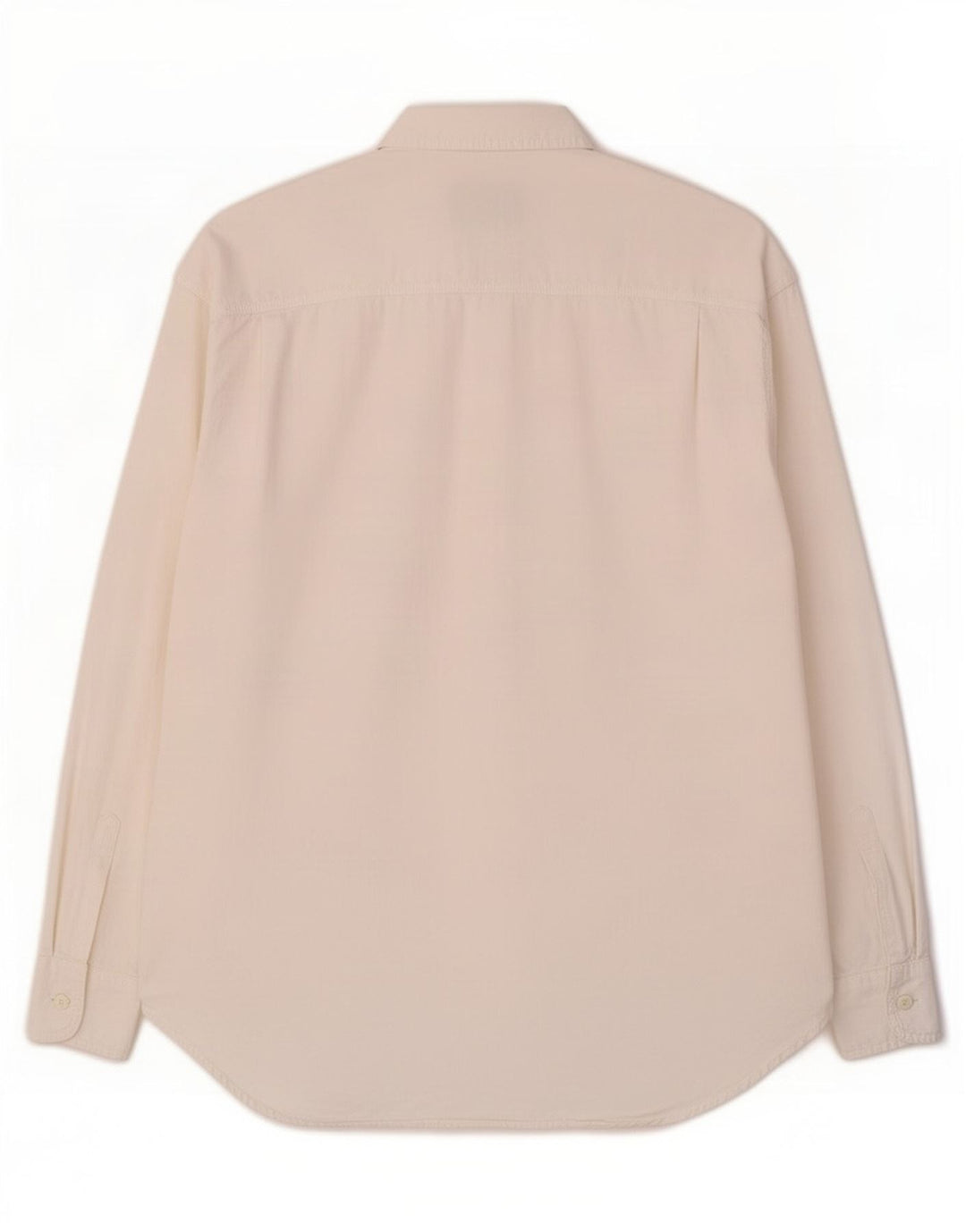 Trussardi Womens Oversized Shirt UK 10 Small Off White