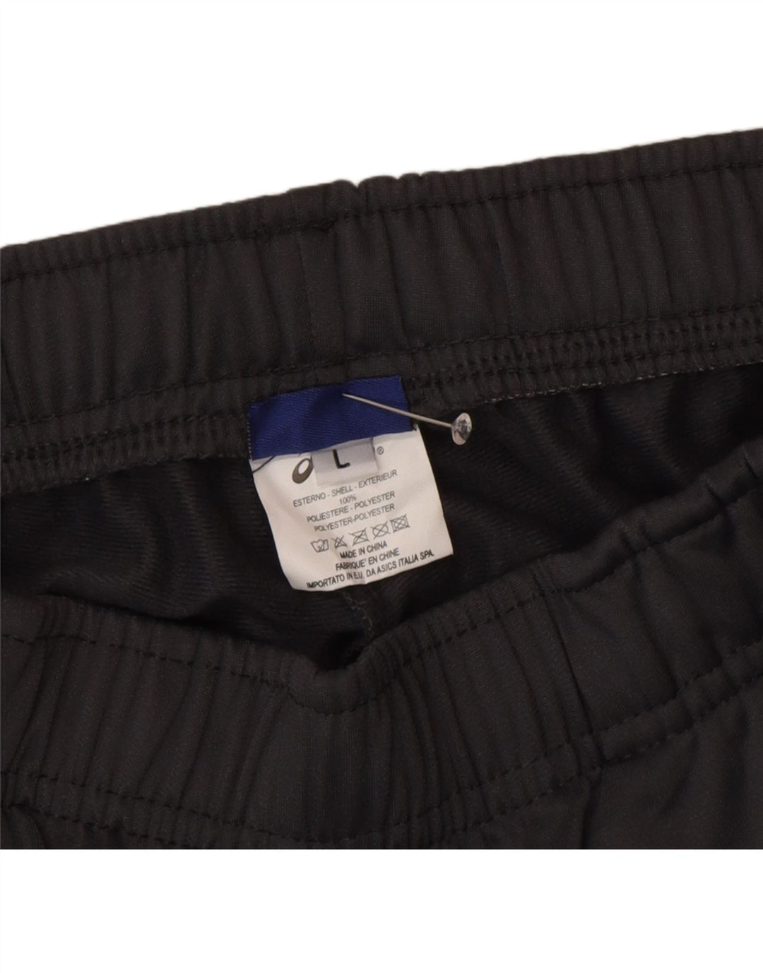 Asics Mens Tracksuit Trousers Large  Grey Polyester