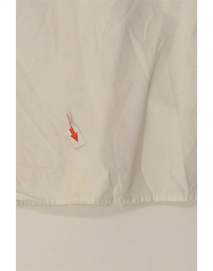 Jack & Jones Mens Shirt Medium White Cotton