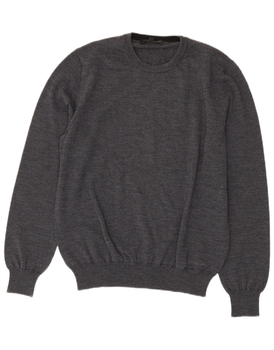 Calvin Klein Jeans Womens Crew Neck Jumper Sweater UK 16 Large Grey