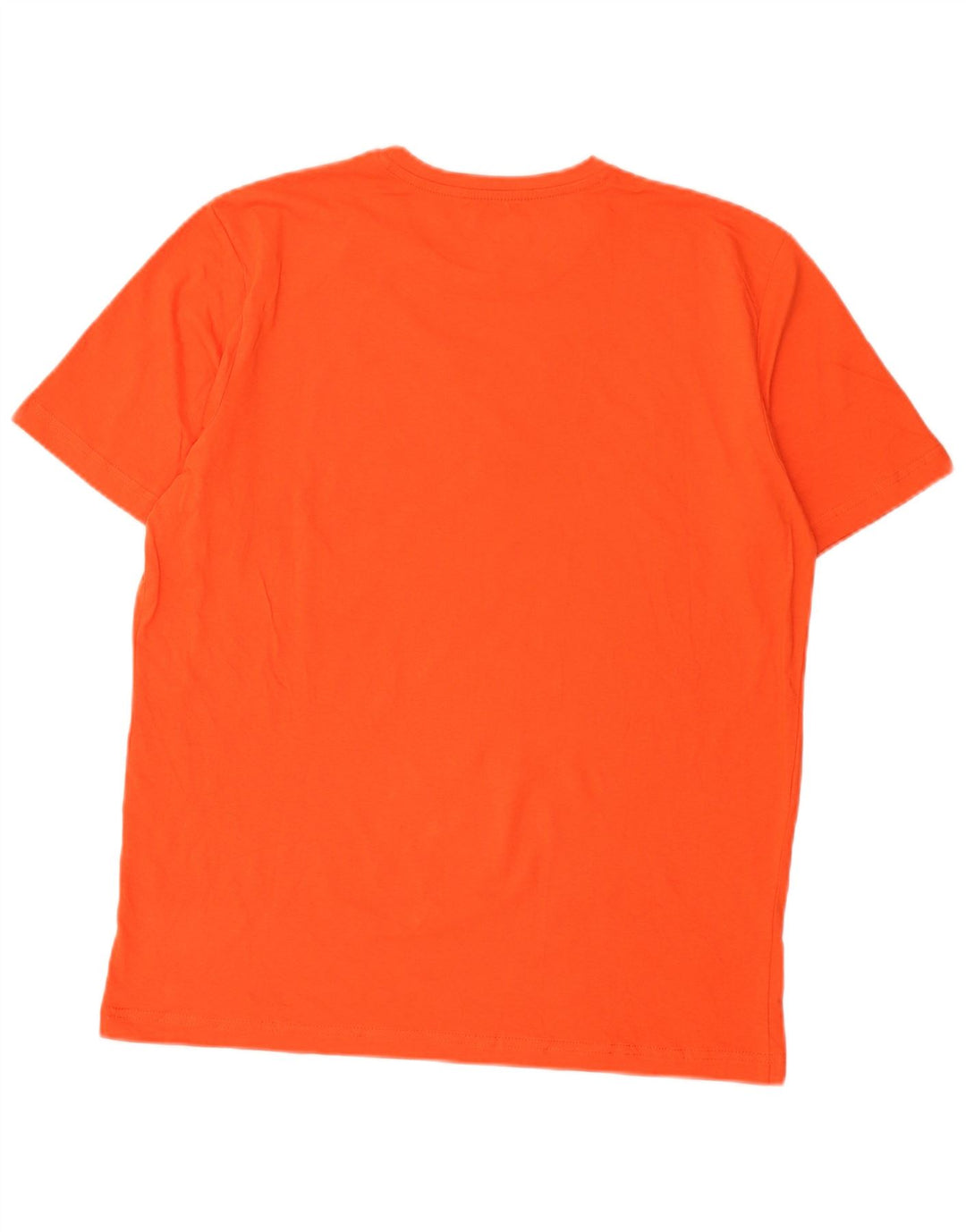 Kappa Mens Graphic T-Shirt Top Large Orange
