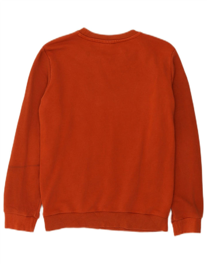 Puma Boys Graphic Sweatshirt Jumper 11-12 Years Orange