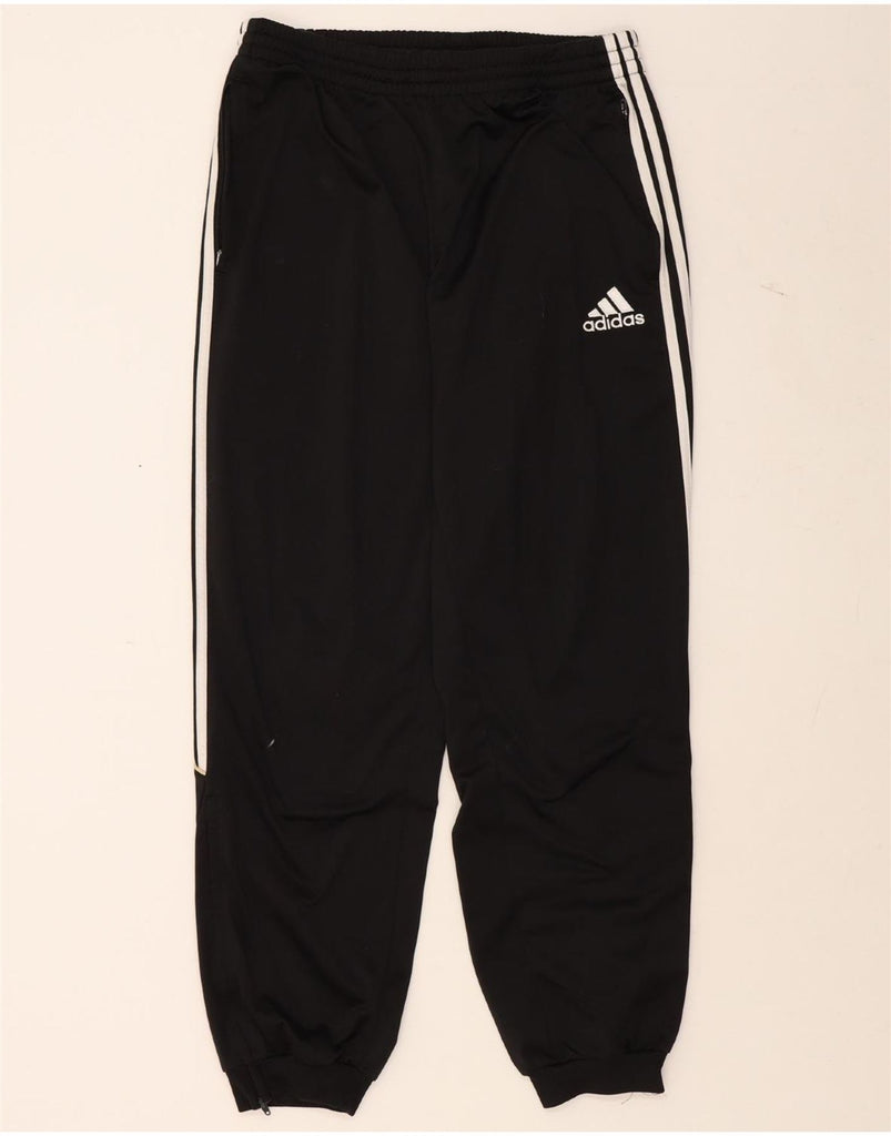 ADIDAS Mens Tracksuit Trousers Joggers UK 40/42 Medium  Black Polyester Vintage Adidas and Second-Hand Adidas from Messina Hembry 