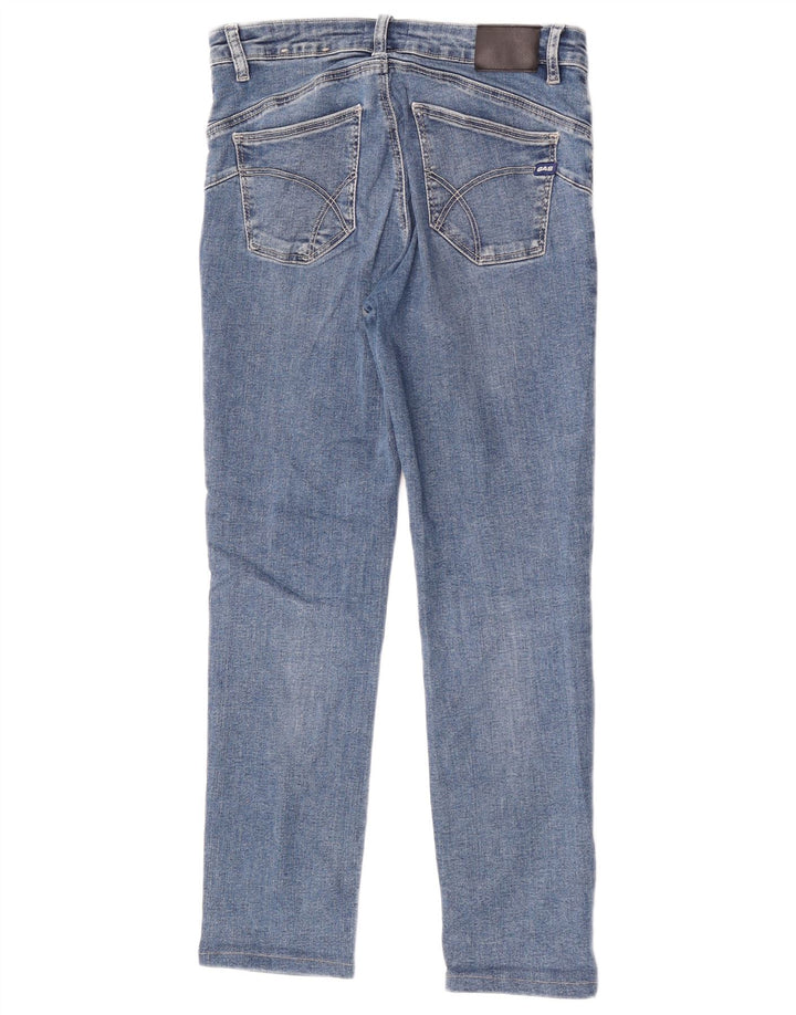 Gas Womens Slim Jeans  W27 L26 Blue Cotton
